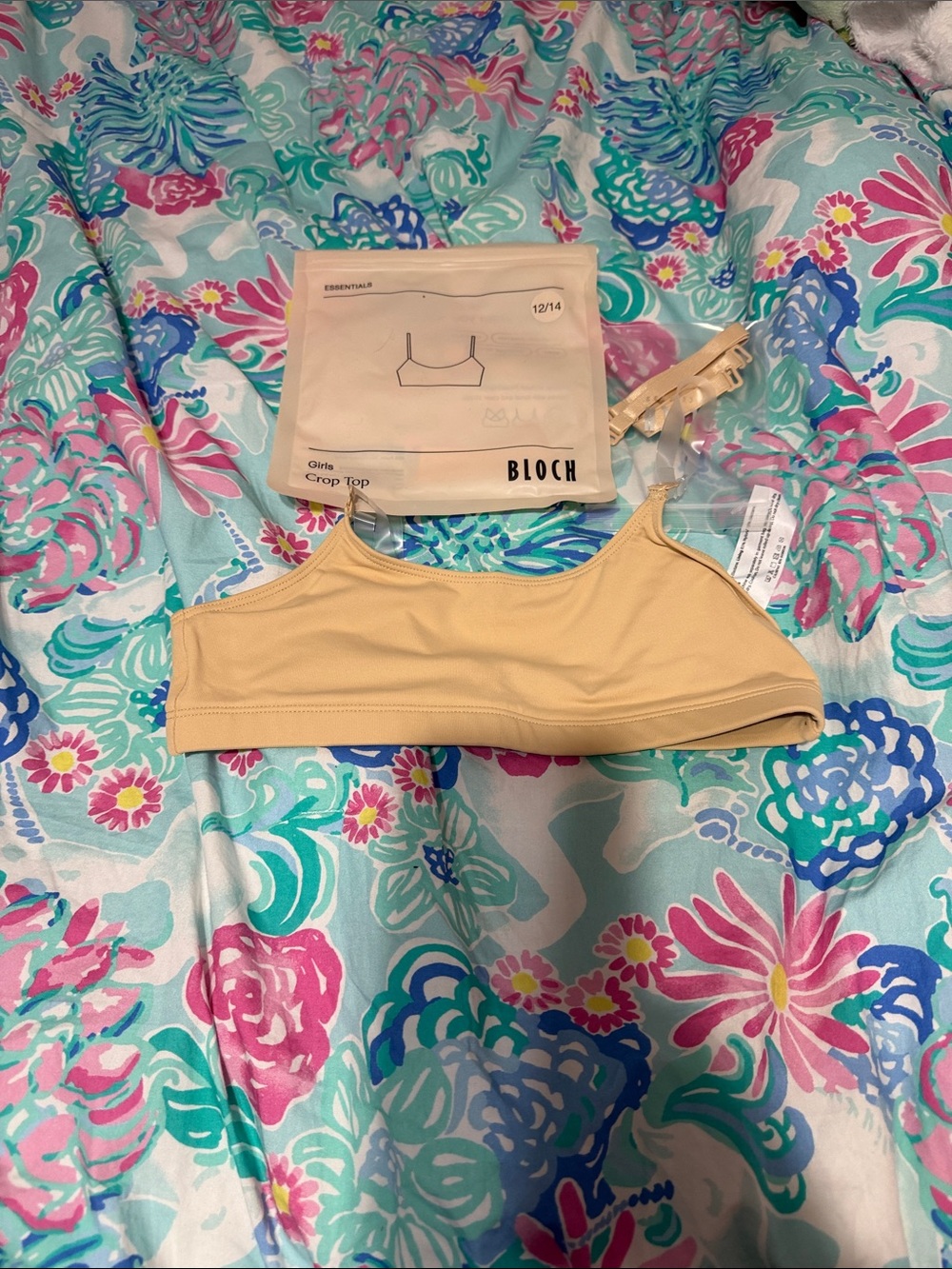 Girls BLOCH Leia Crop Top